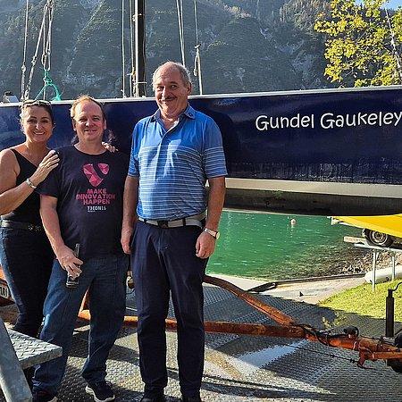 Crew T-Vbg: SY Gundel Gaukeley im Winterlager