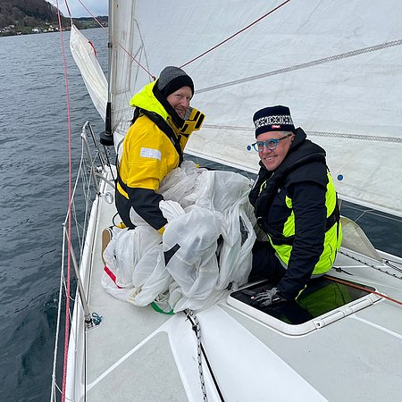 Spi&Gen-Training am Attersee bei Schottland-Wetter