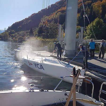 Melges und Isabell treten ihre wohlverdiente Winterpause an